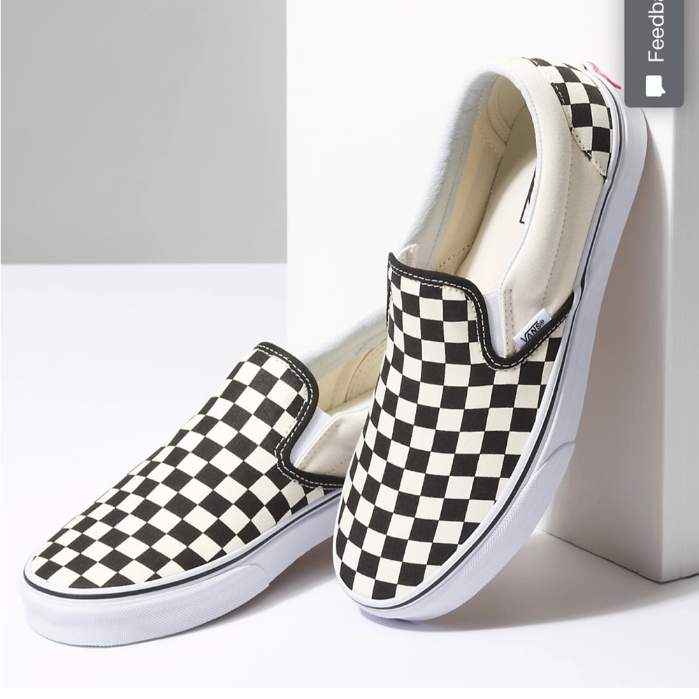 Black & White Checkered Vans! ▪️▫️
